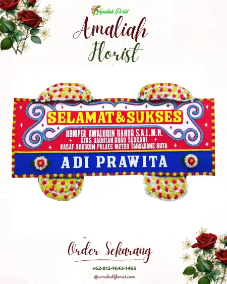 Papan Bunga Ucapan Selamat Tabulo