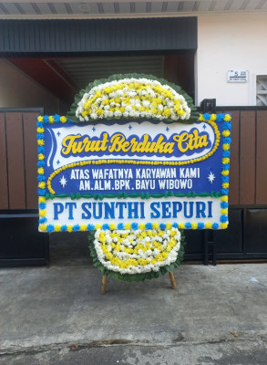 Papan Bunga Duka di Tabulo