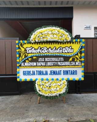 Papan Bunga Duka di Tabulo