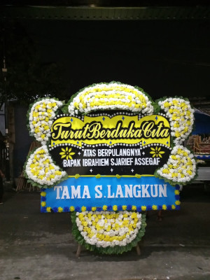 Papan Bunga Duka di Tabulo